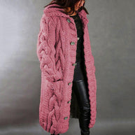 WW | Warme Longstrickjacke