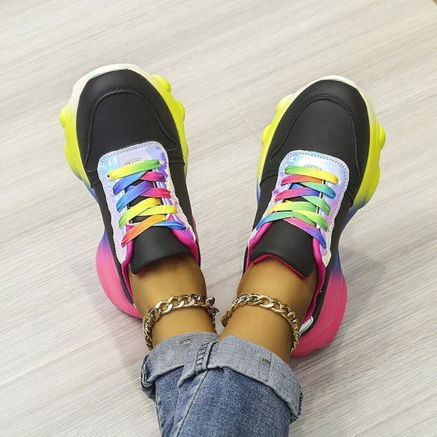 WW | Bunte Street-Style-Sneaker