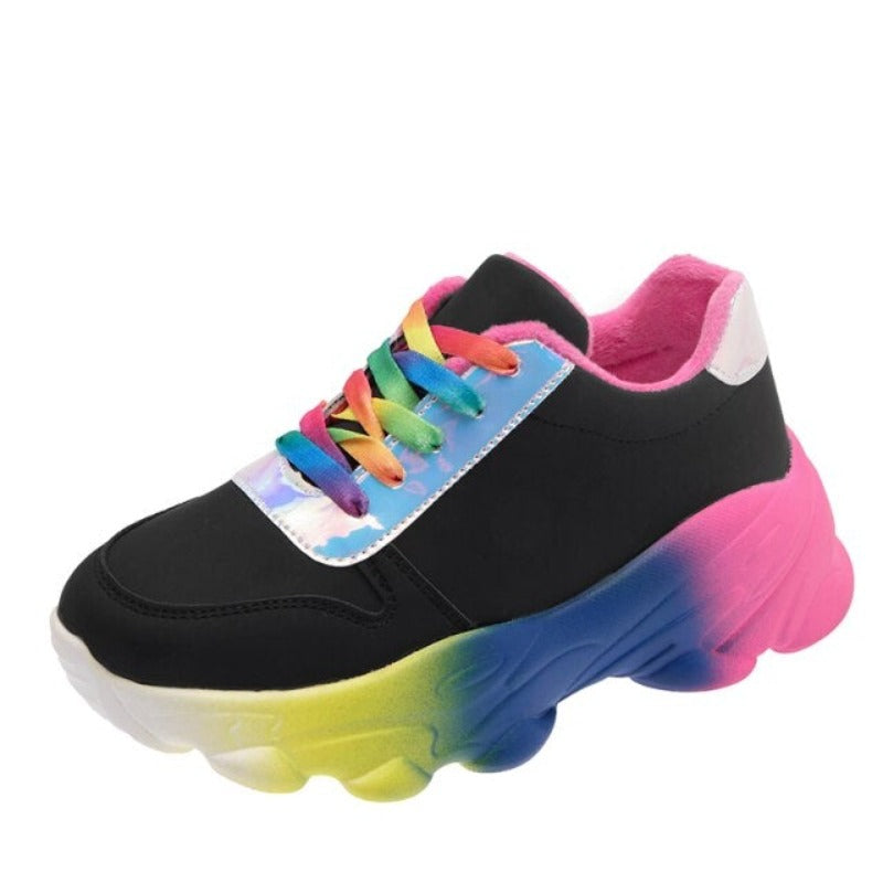 WW | Bunte Street-Style-Sneaker