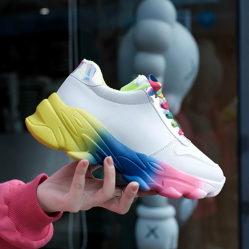 WW | Bunte Street-Style-Sneaker