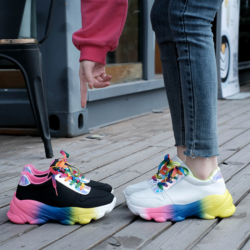 WW | Bunte Street-Style-Sneaker