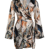 WW | Damen-Wickelkleid