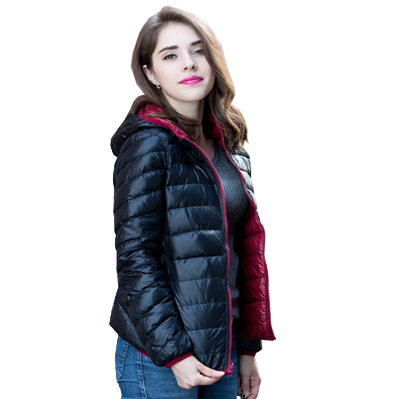 W&W Mode | Wendbare Ultra Leichte Daunenjacke