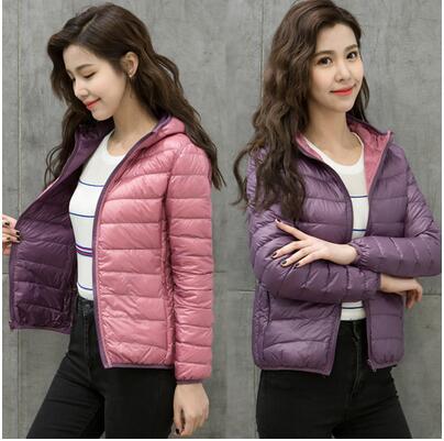 W&W Mode | Wendbare Ultra Leichte Daunenjacke