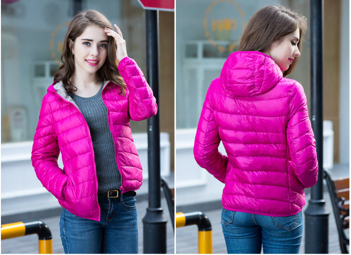 W&W Mode | Wendbare Ultra Leichte Daunenjacke