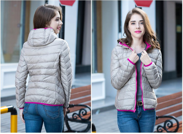 W&W Mode | Wendbare Ultra Leichte Daunenjacke