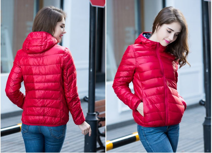 W&W Mode | Wendbare Ultra Leichte Daunenjacke