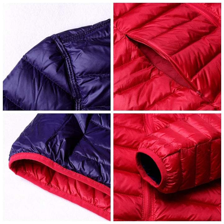 W&W Mode | Wendbare Ultra Leichte Daunenjacke