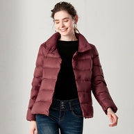 WW | Elegante Feder Ultra Light Daunenjacke Plus
