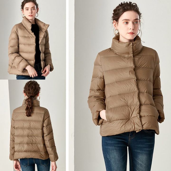 W&W Mode Elegant | Ultra leichte Daunenjacke Plus