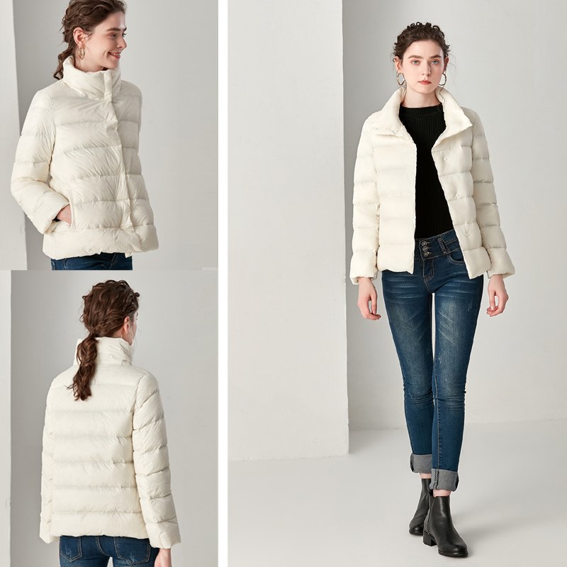 W&W Mode Elegant | Ultra leichte Daunenjacke Plus