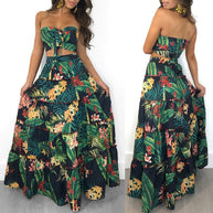 WW | Zwei Teile Bandeau Maxi