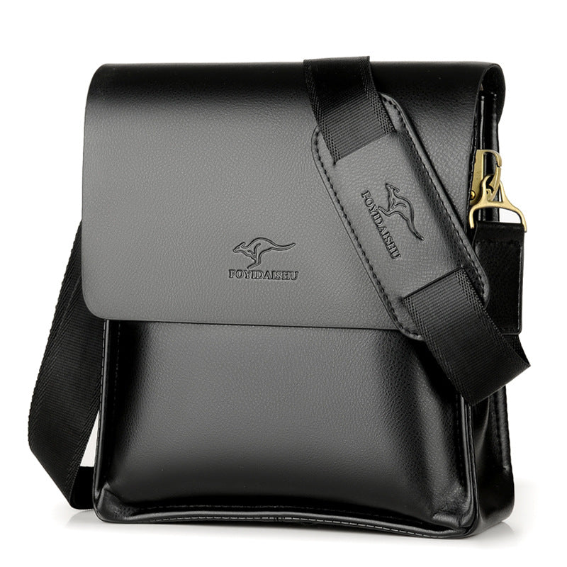 WW | Schultertasche für Herren mit Fächern