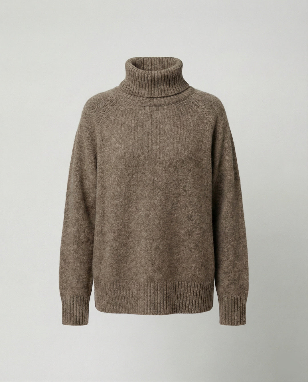 W&W Mode - Lässiger Kaschmir Rollkragenpullover, Weiche & Bequeme Passform