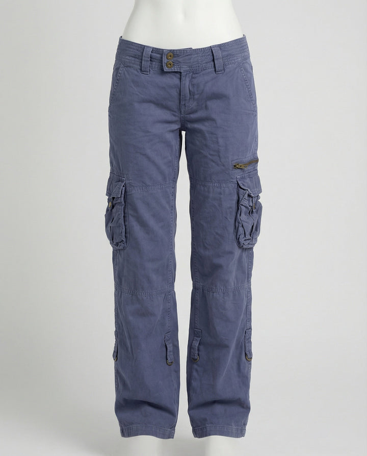 W&W Mode - Elegante Cargohose für Damen Moderner Schnitt