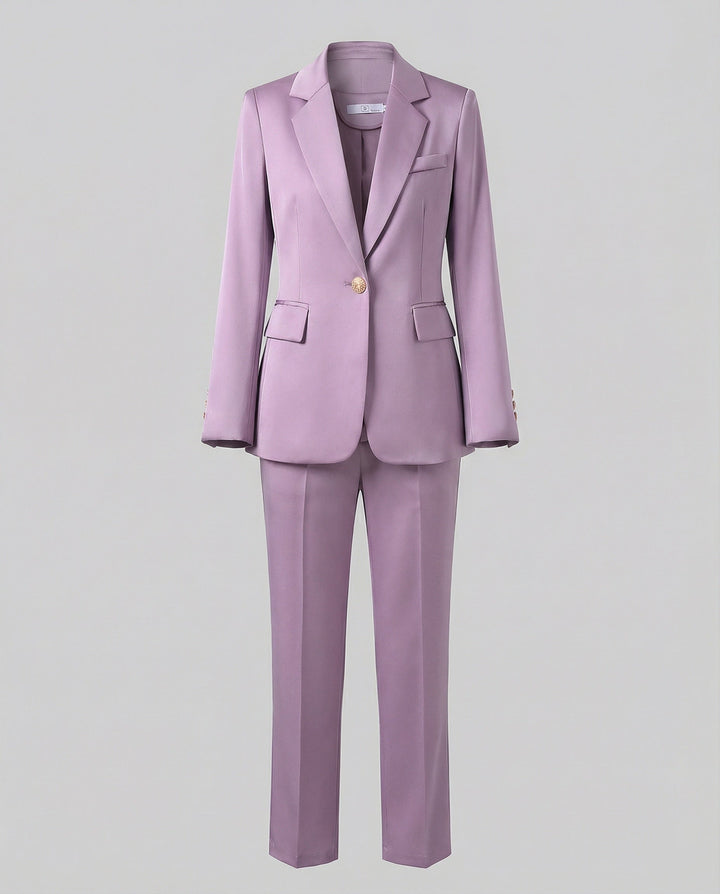 W&W Mode - Stilvolles Blazer Hosen Set Business Look