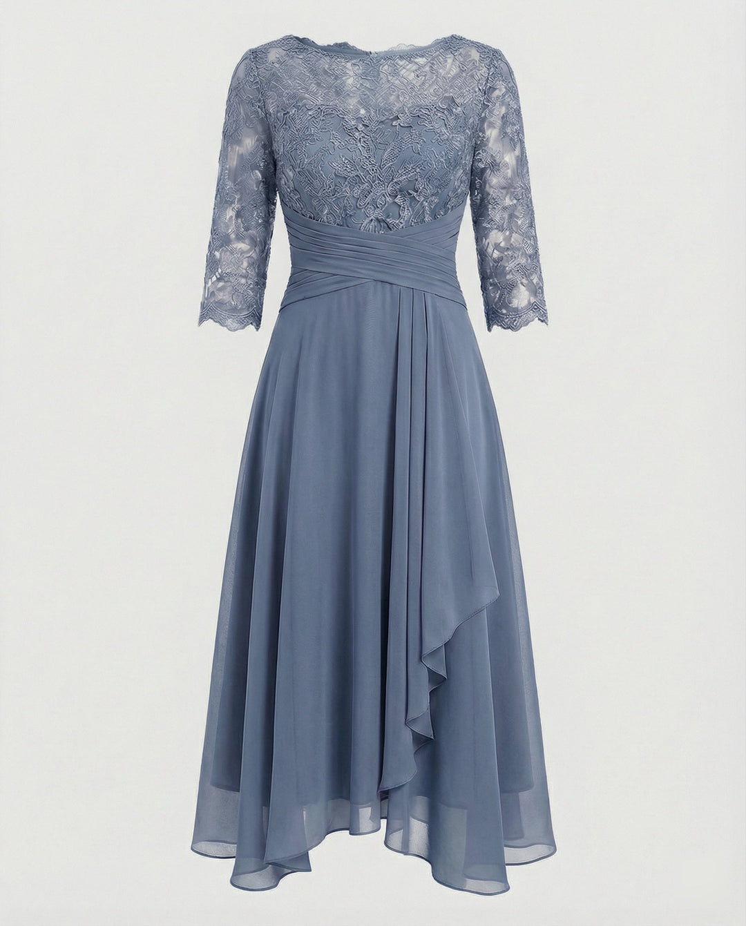 Damen Kleid mit lockerer Regular-Fit-Passform und leichtem Stretch