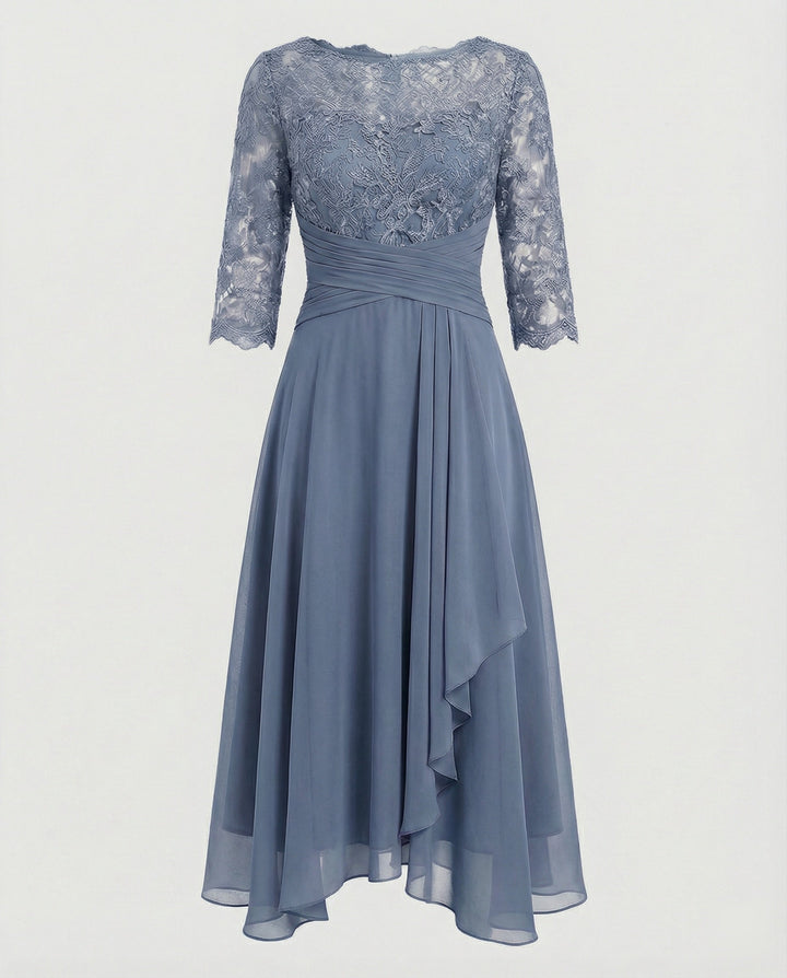 Damen Kleid mit lockerer Regular-Fit-Passform und leichtem Stretch