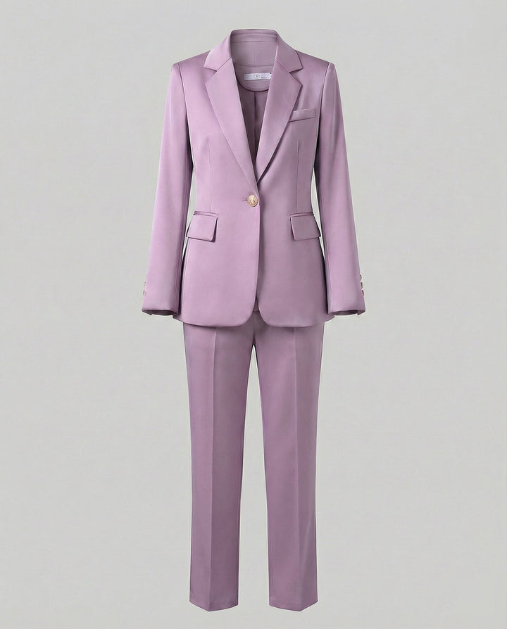 W&W Mode - Stilvolles Blazer Hosen Set Business Look