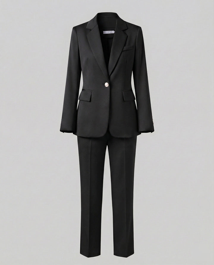 W&W Mode - Stilvolles Blazer Hosen Set Business Look