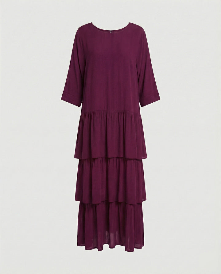 W&W Mode | Luxuriös Elegantes Chiffonkleid