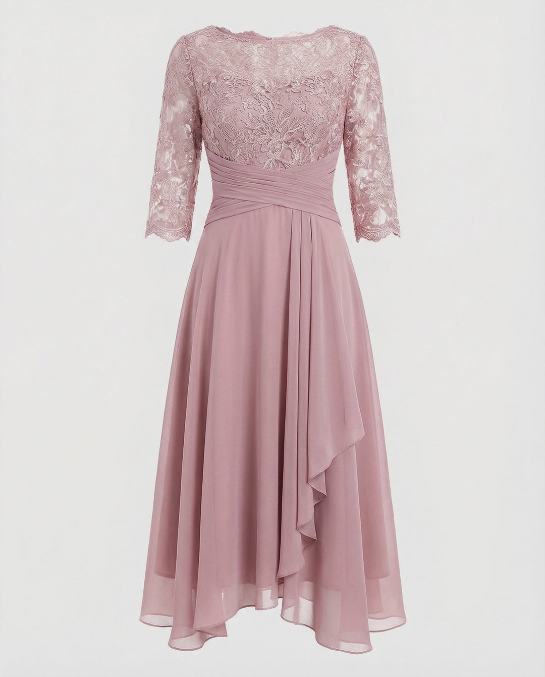 Damen Kleid mit lockerer Regular-Fit-Passform und leichtem Stretch