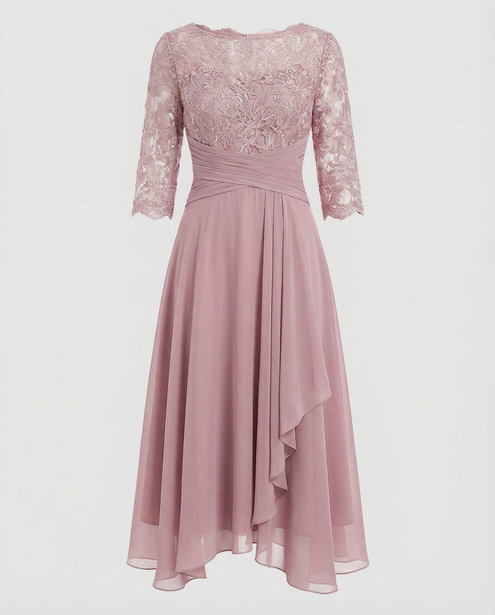 Damen Kleid mit lockerer Regular-Fit-Passform und leichtem Stretch