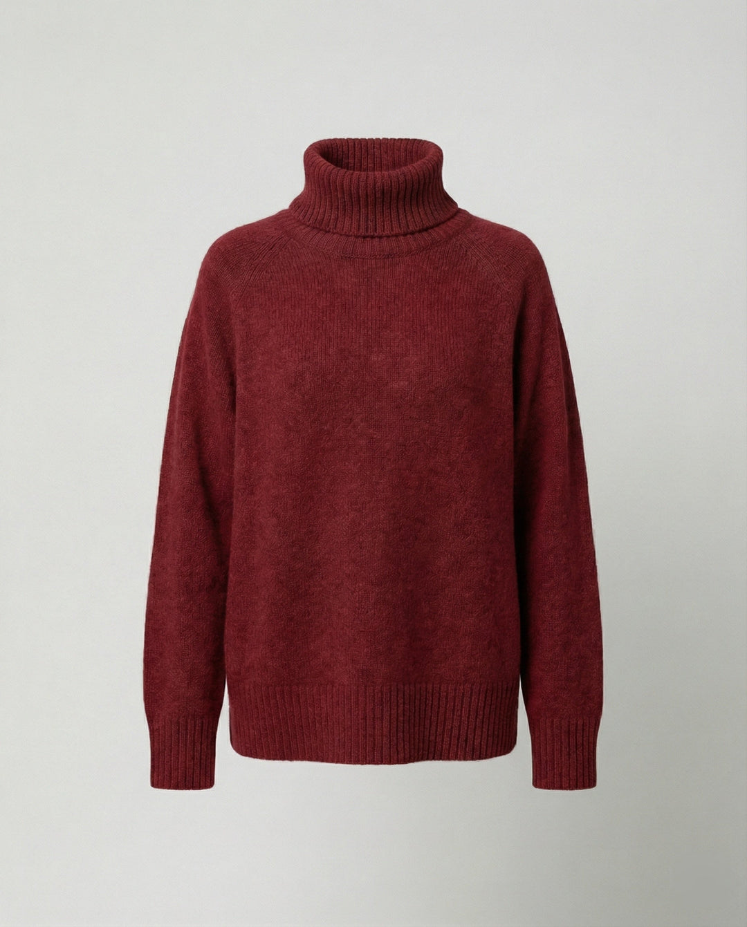 W&W Mode - Lässiger Kaschmir Rollkragenpullover, Weiche & Bequeme Passform