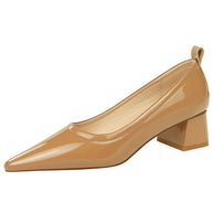 WW | Damen High Heels Spitz Professionelle OL Damen Schuhe 4.5cm