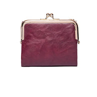 WW | Kiss Lock Tasche - stilvolle Damen Münzgeldbörse