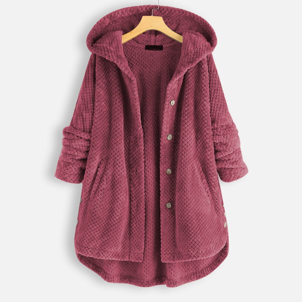 W&W Mode | Oversized Kapuzenjacke Für Frauen