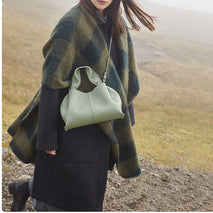 WW | Vintage Tote-Hänger aus Weichem Leder