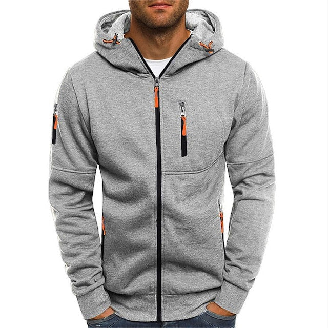W&W Mode | komfortabler Zip Up Hoodie für Männer