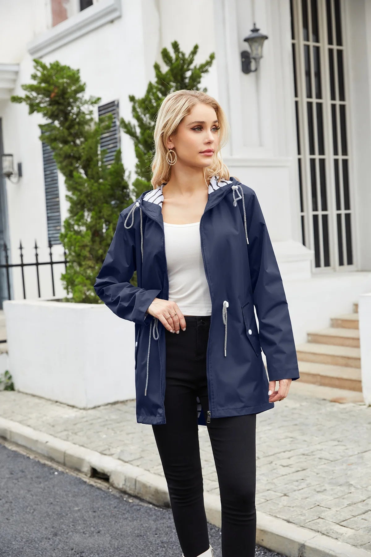 Elegante Regenjacke