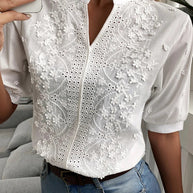 WW | Elegantes Top Mit V-Ausschnitt