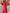Bedrucktes elegantes Kleid mit halben Ärmeln