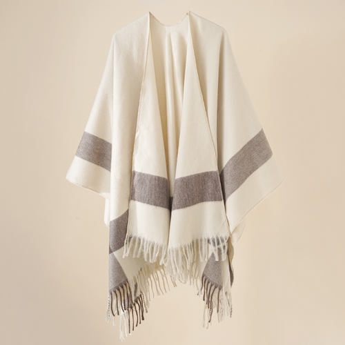 WW | Stylischer Quastenschal Für Frauen