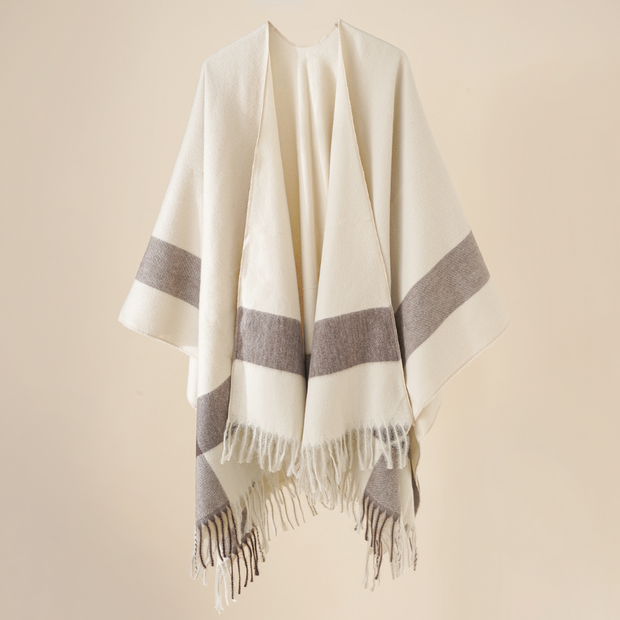 WW | Stylischer Quastenschal Für Frauen