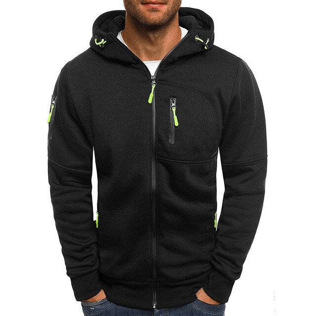 WW | Sportlicher Herren Kapuzenpulli Atmungsaktives Und Weiches Sweatshirt