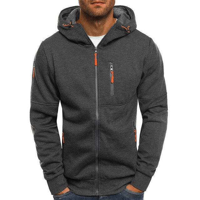 WW | Sportlicher Herren Kapuzenpulli Atmungsaktives Und Weiches Sweatshirt