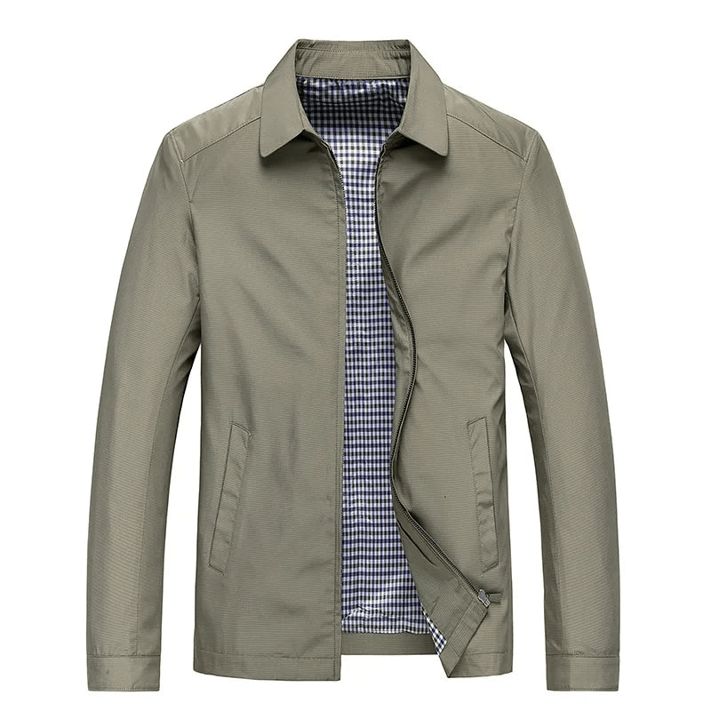 WW | Stilvolle Jacke Mit Reißverschluss Herrenjacke