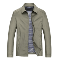 WW | Stilvolle Jacke Mit Reißverschluss Herrenjacke