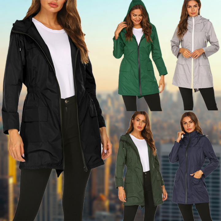 W&W Mode | Damen Regenjacke Wasserdicht Leichte