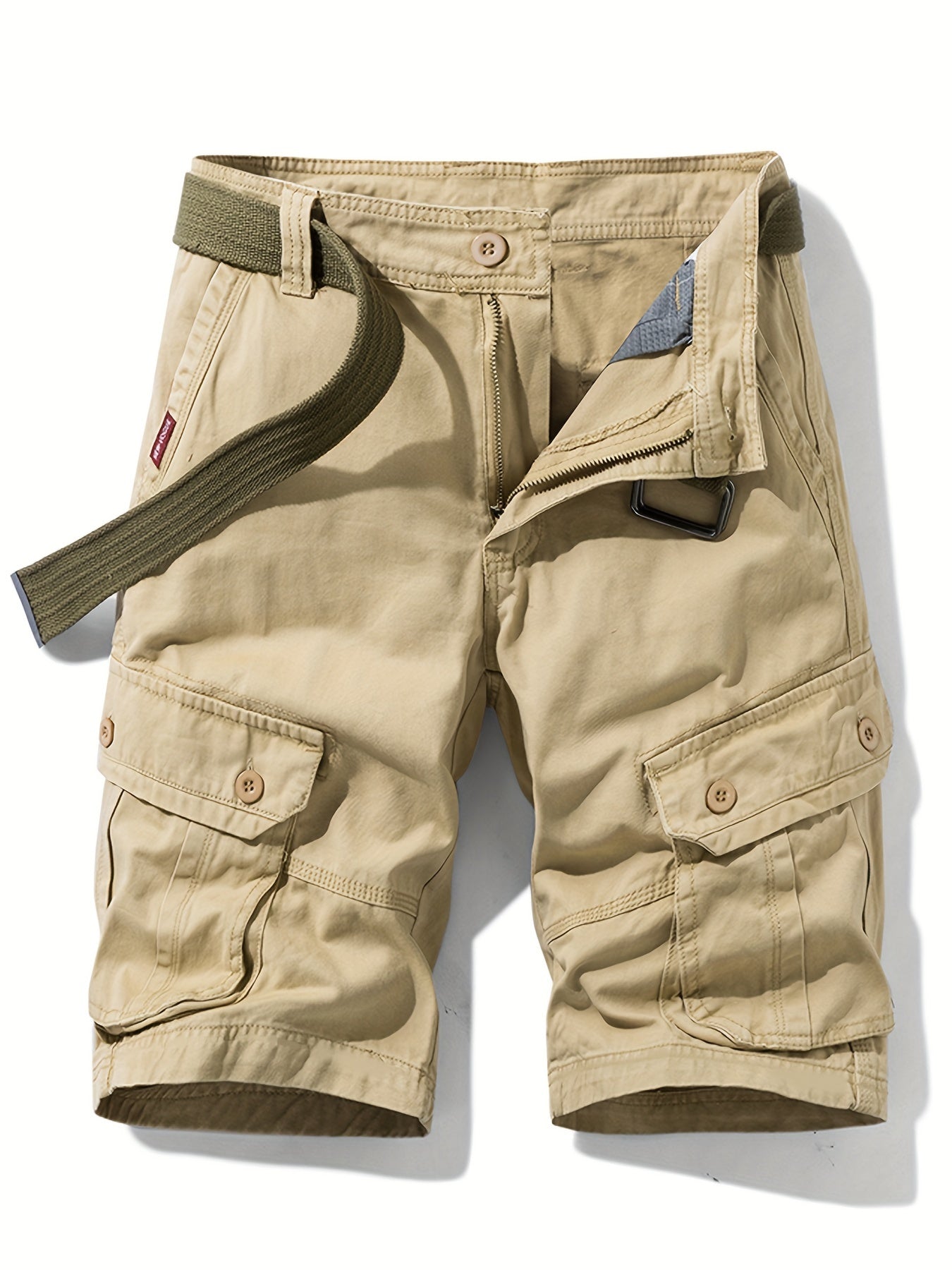 WW | Entspanntes Modell Herren Shorts Mit Knopftaschen