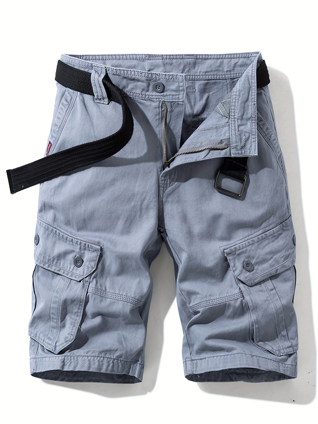 W&W Mode | Entspanntes Modell Herren Shorts Mit Knopftaschen