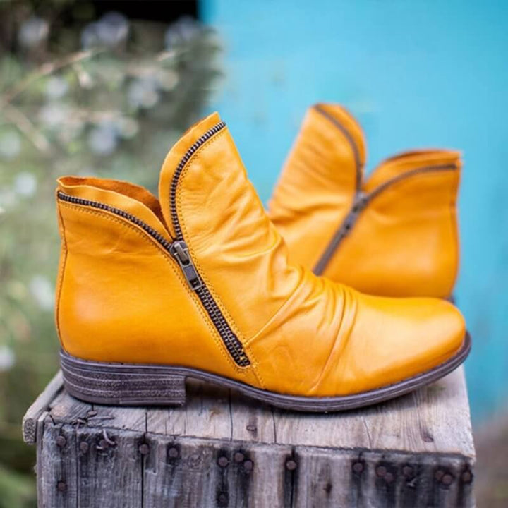 W&W Mode | Damen Reißverschluss-Stiefel