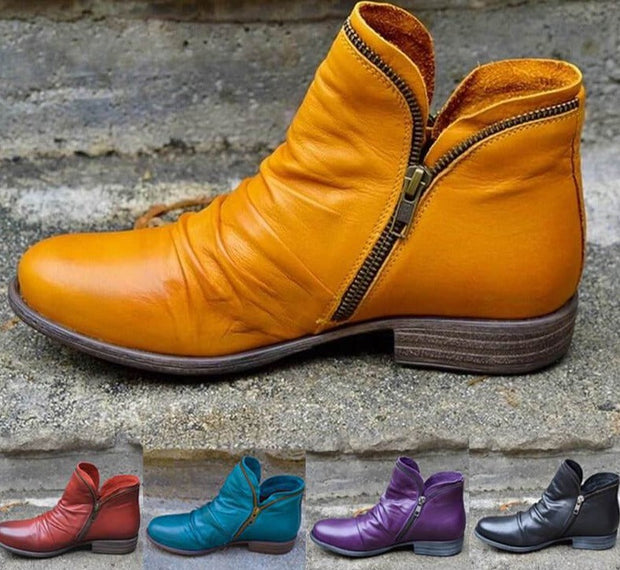 WW | Damen Reißverschluss-Stiefel