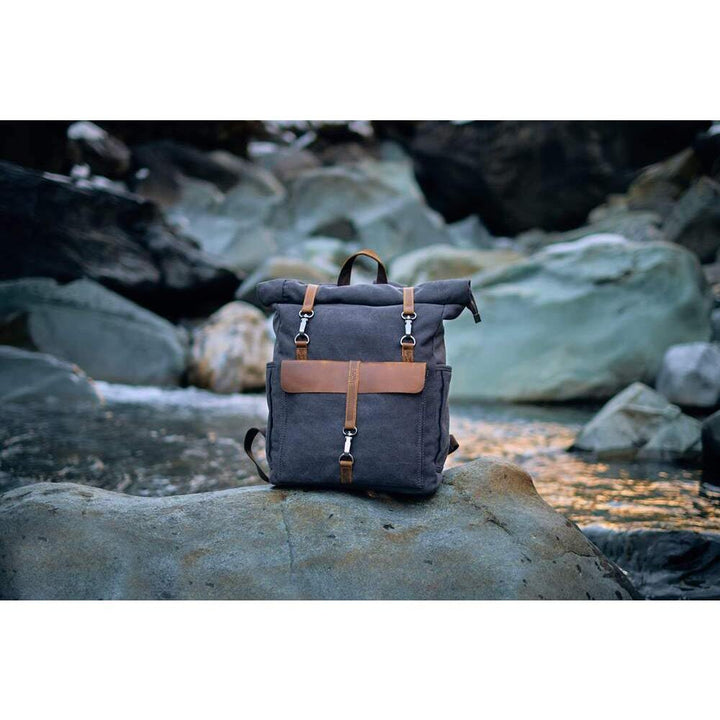 W&W Mode | Canvas Rucksack - NordicaStyle - Zeitlos und Nachhaltig für Abenteurer
