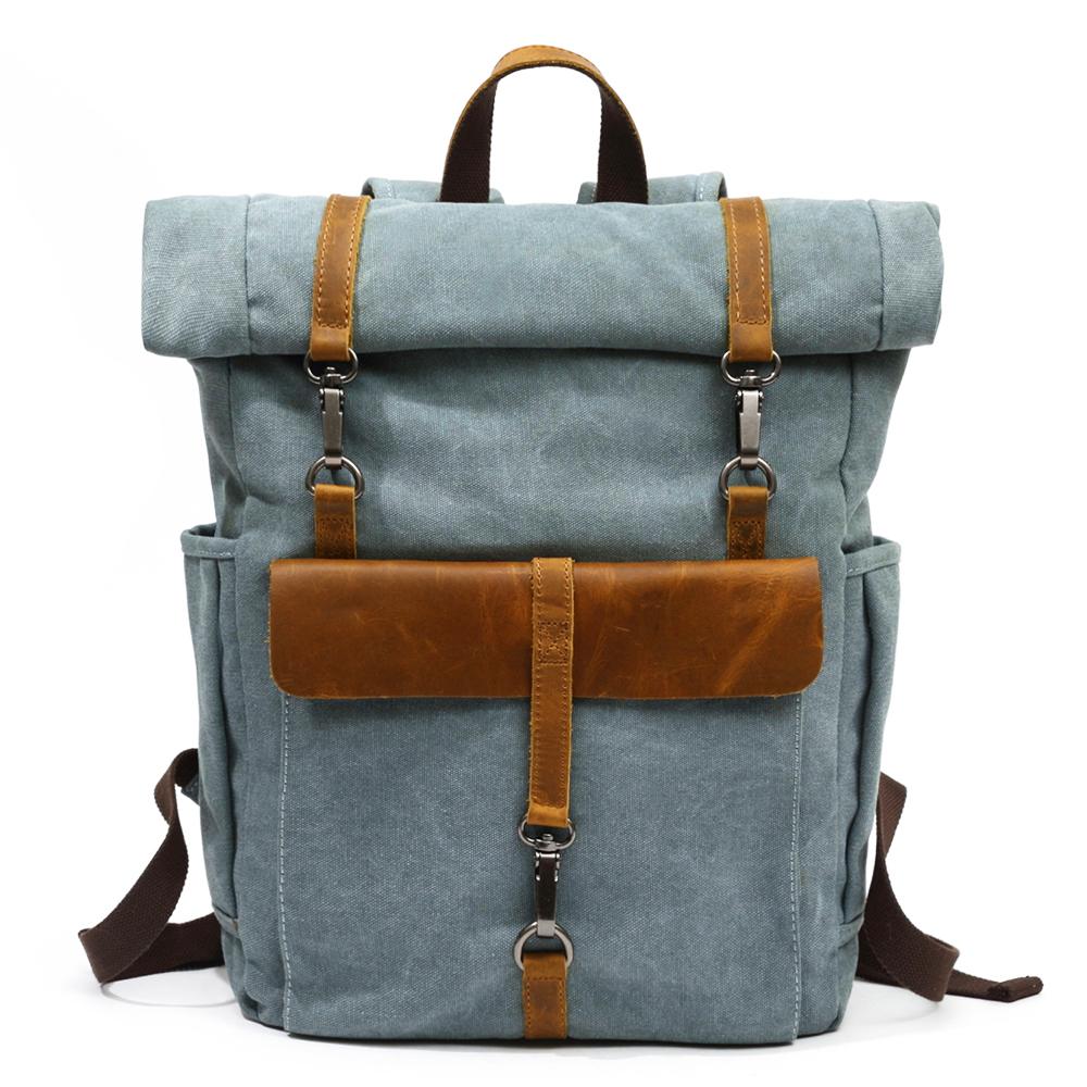 W&W Mode | Canvas Rucksack - NordicaStyle - Zeitlos und Nachhaltig für Abenteurer