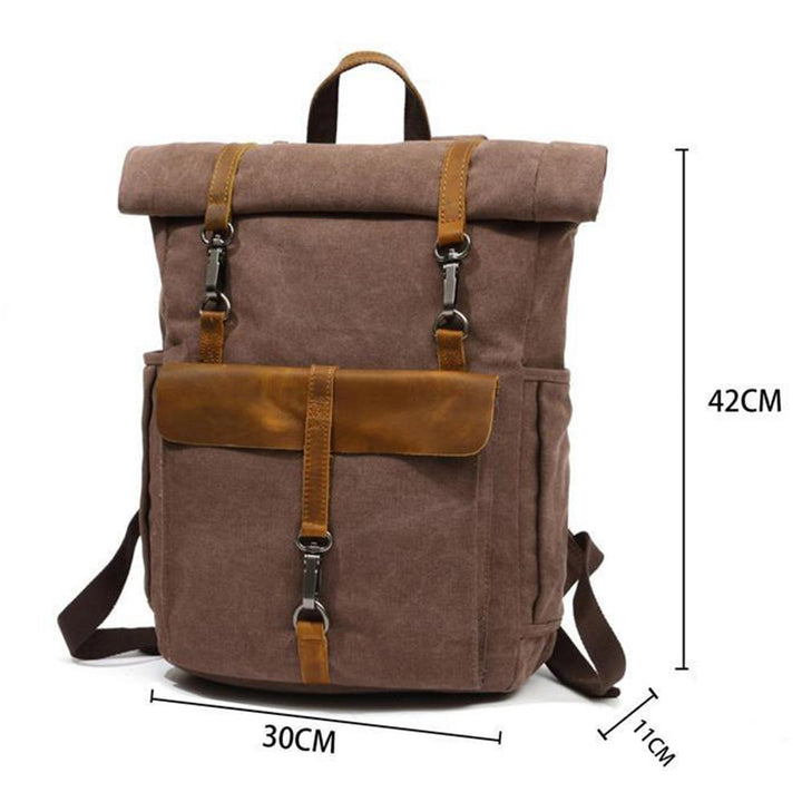 W&W Mode | Canvas Rucksack - NordicaStyle - Zeitlos und Nachhaltig für Abenteurer